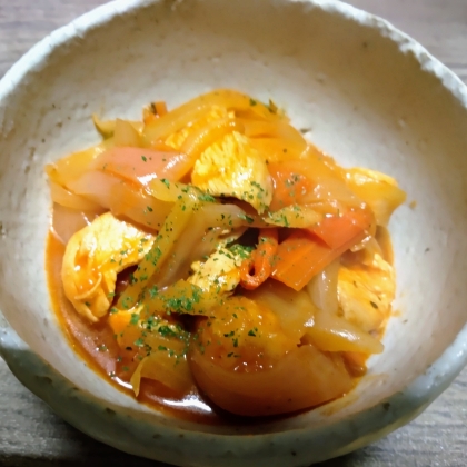 ☆鶏もも肉と野菜・きのこのトマト煮☆