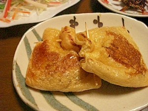 水戸のきつね（納豆巾着）