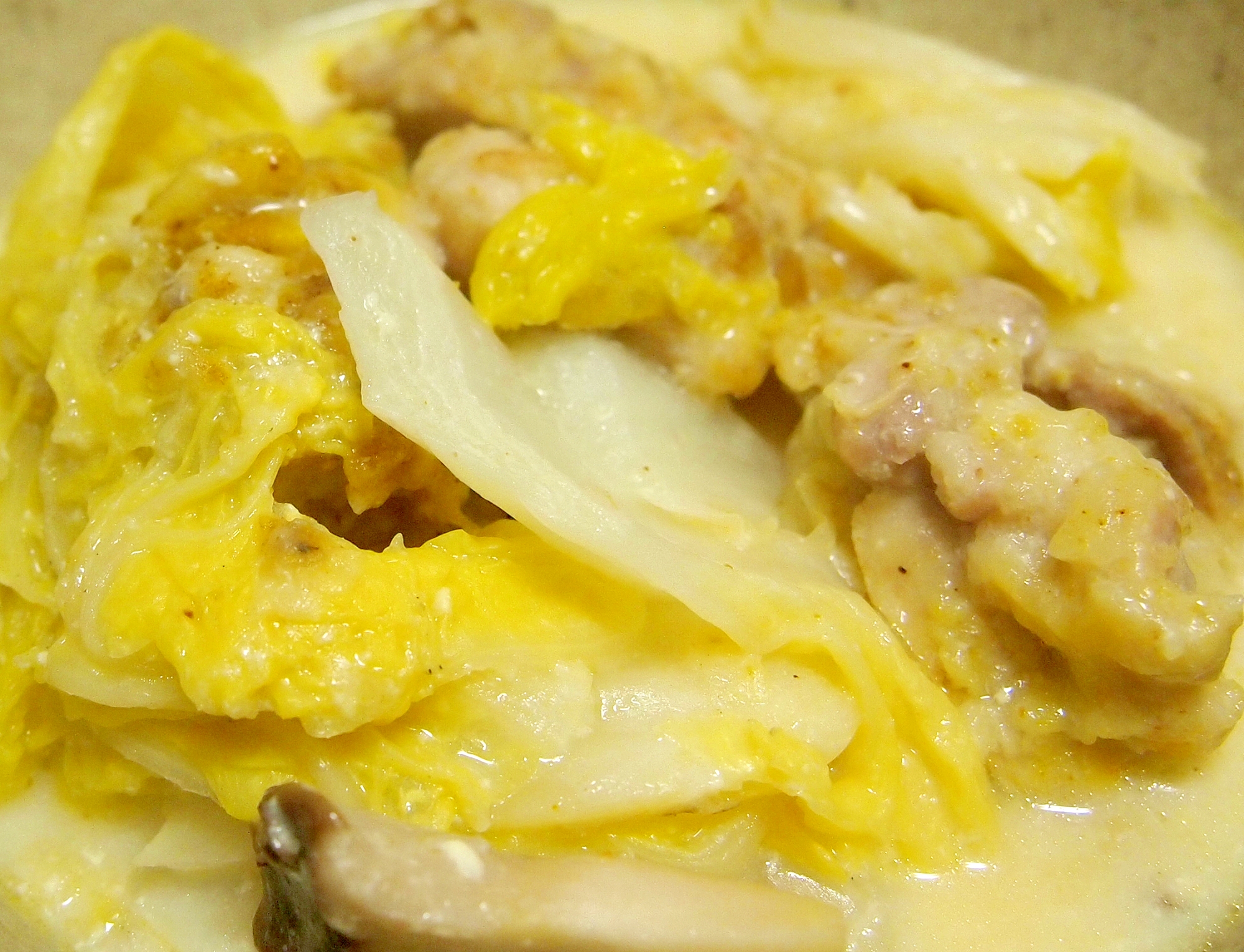 白菜のクリーム煮