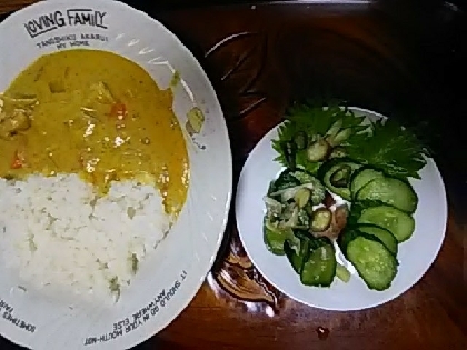 簡単★コク旨チキンバターカレー