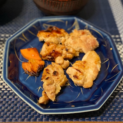 鶏もも肉の西京焼き