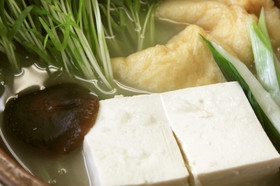 カンタン美味しい塩麹で湯豆腐鍋(^^)