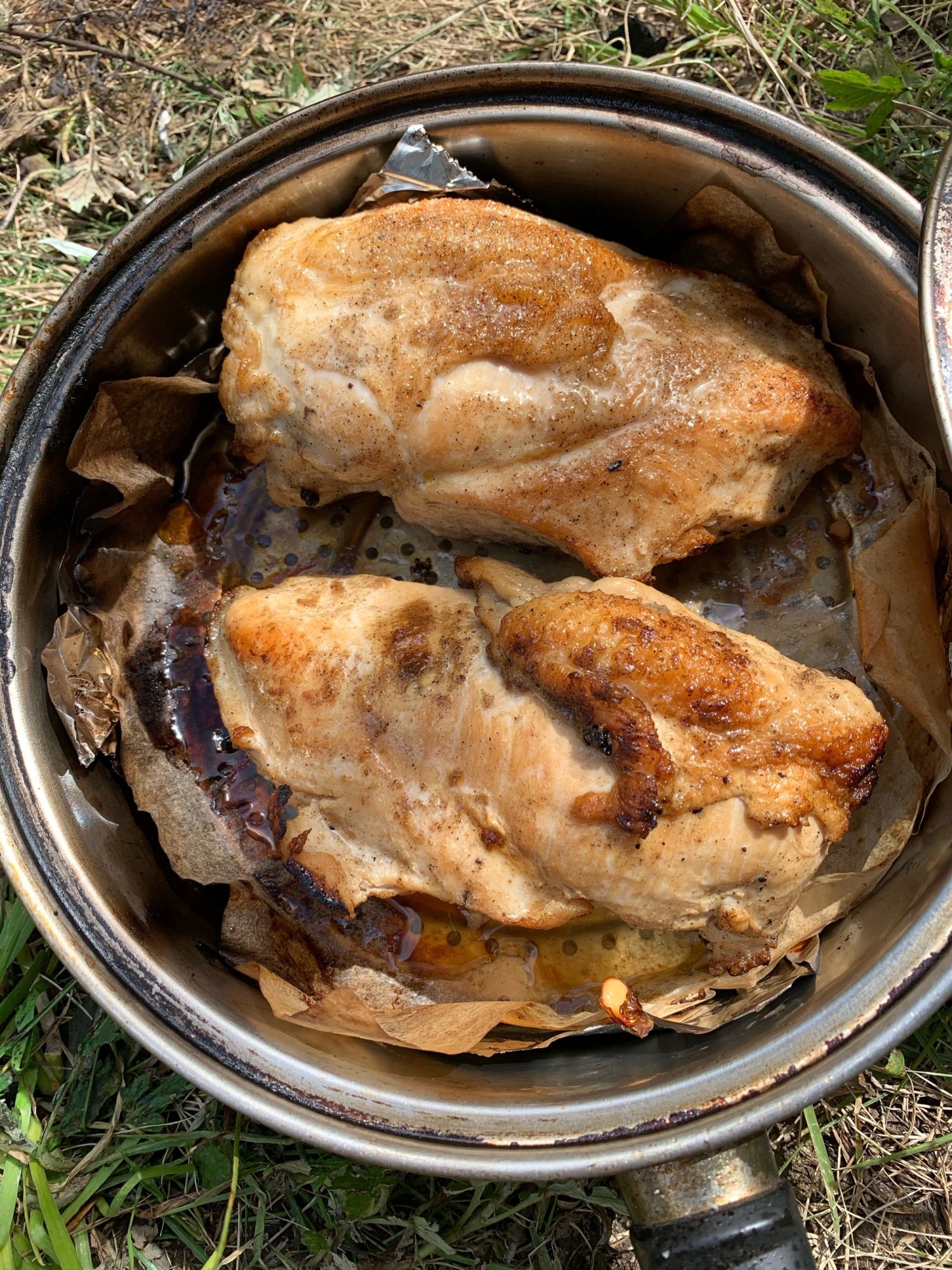 バーベキューに スモーク鶏むね肉 レシピ 作り方 By あっこサンバ 楽天レシピ