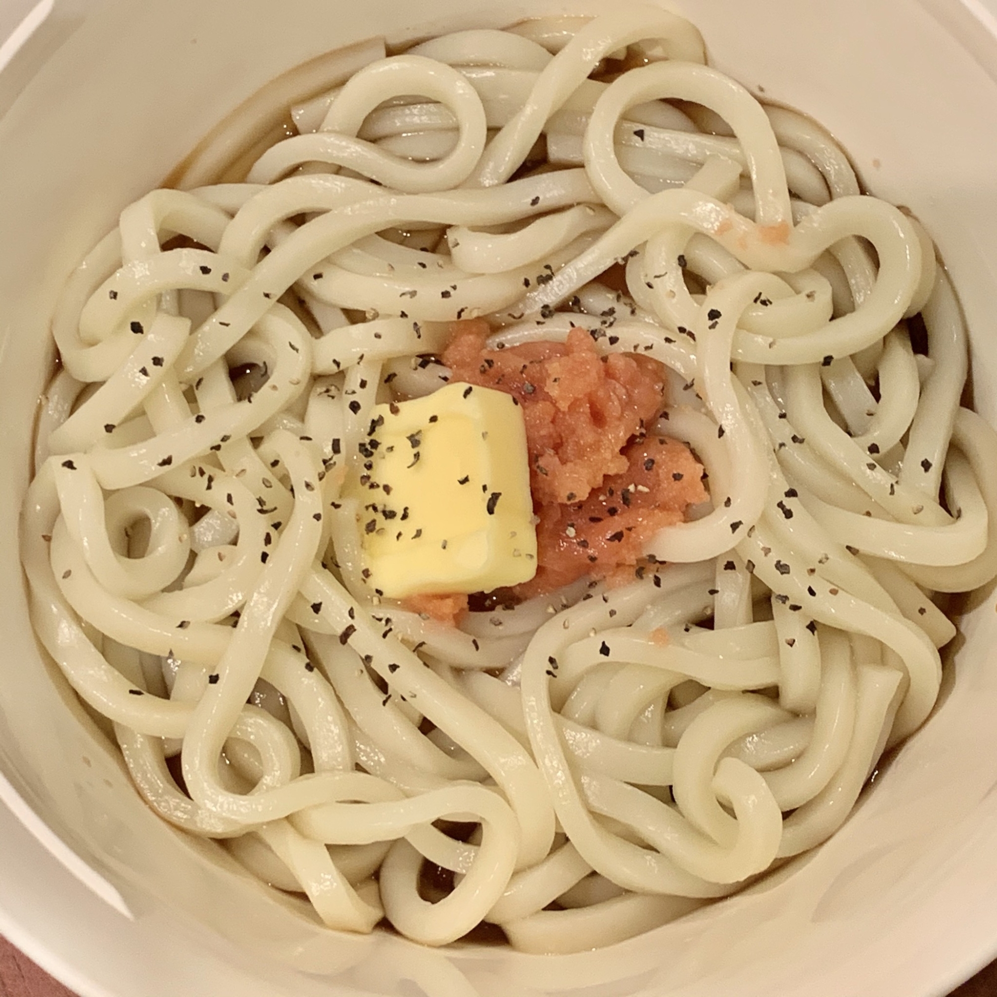 明太子バターうどん