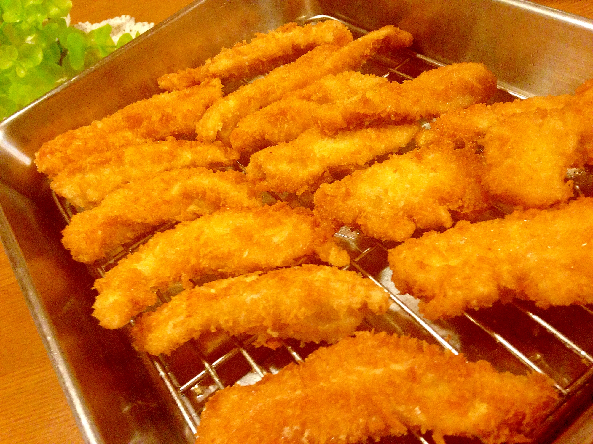 鶏胸肉で作りました まるでささみカツ レシピ 作り方 By Mama S Cafe 123 楽天レシピ