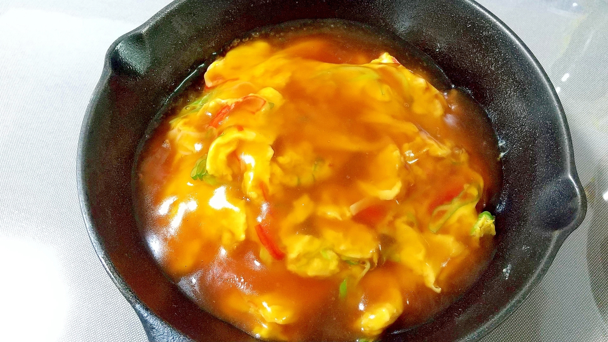 かに玉風♪甘酢あんかけ＋＋