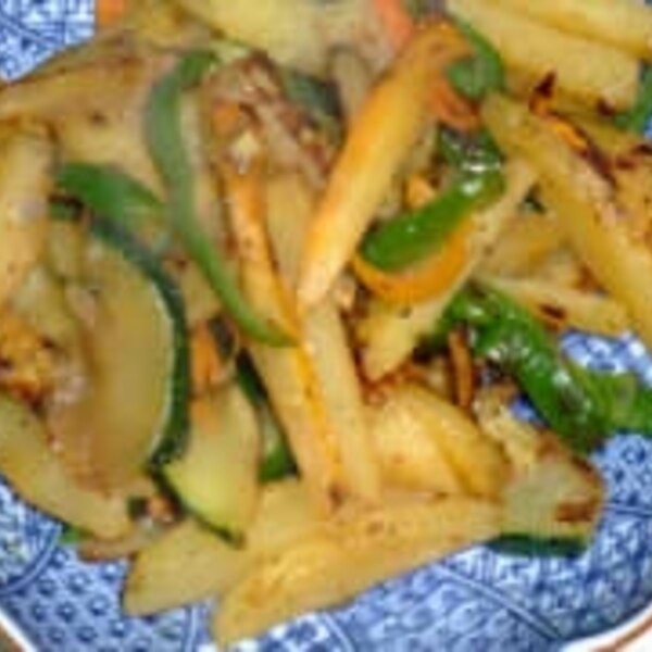 じゃがいもと3種の野菜の炒め物 レシピ 作り方 By Sutanya 楽天レシピ じゃがいもと3種の野菜の炒め物 レシピ 作り方 By Sutanya 楽天レシピ