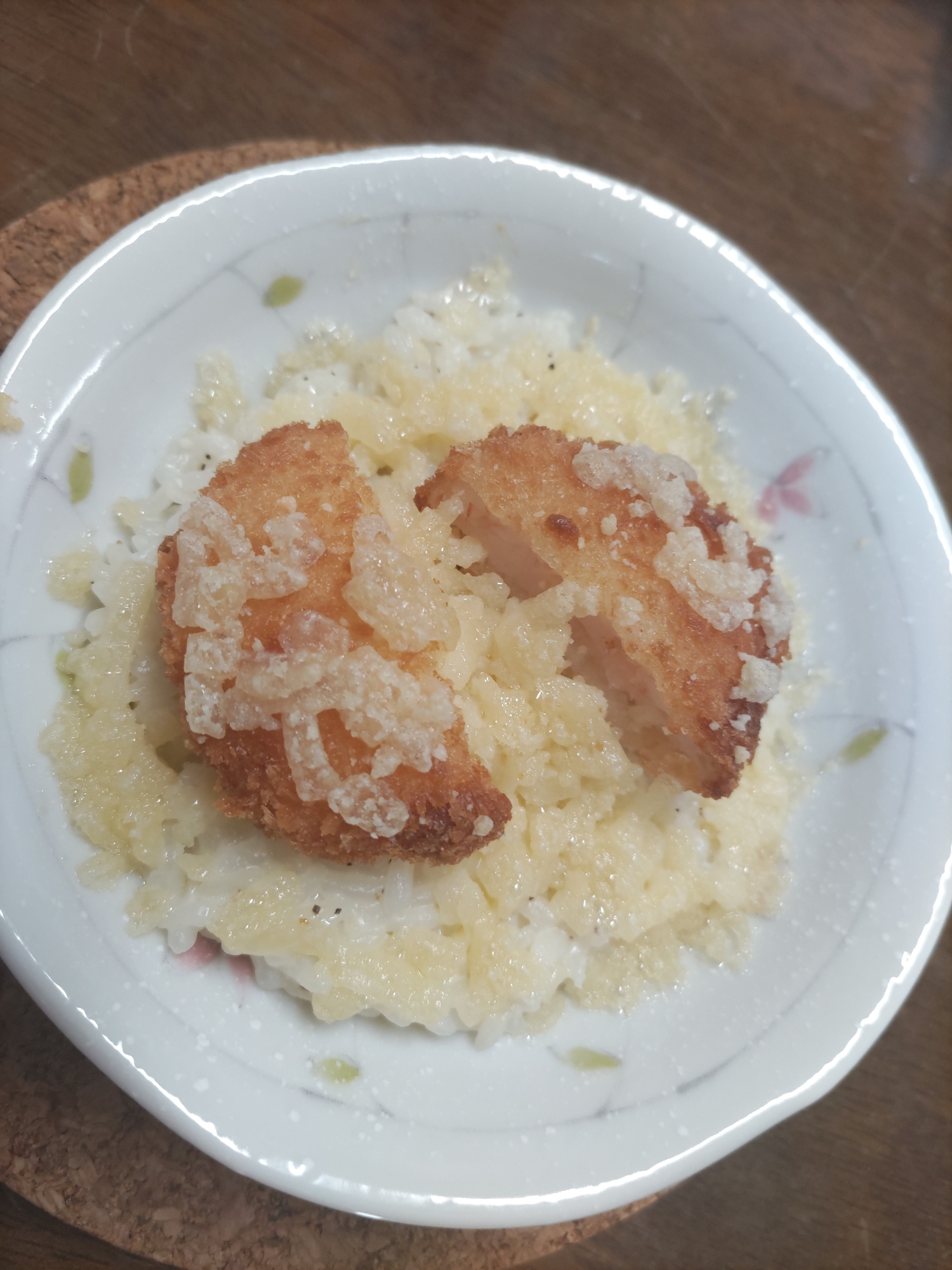 コロッケ乗せドリア