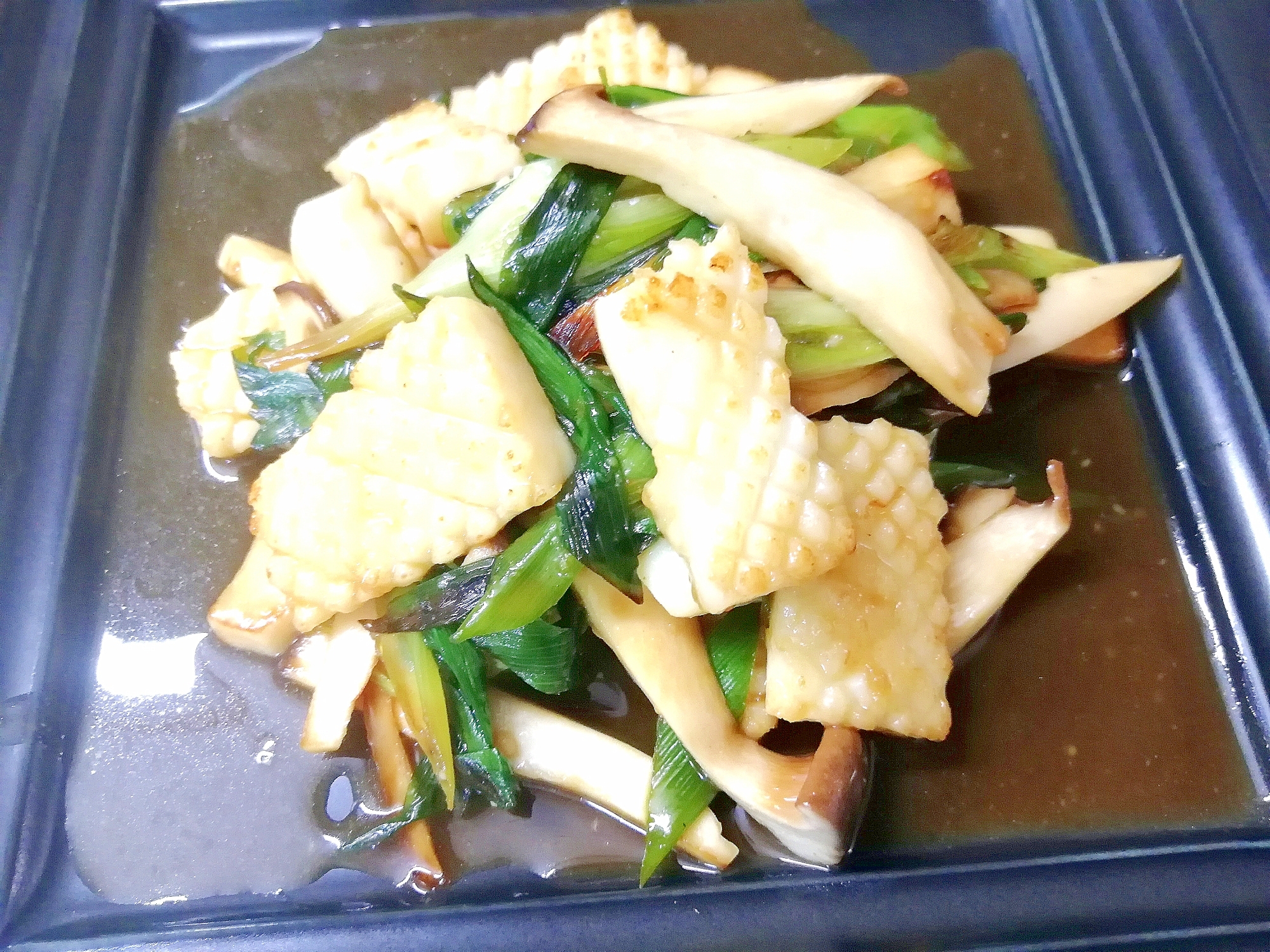 九条ねぎがおいしい ロールイカで炒めもの レシピ 作り方 By さとママ3645 楽天レシピ 九条ねぎがおいしい ロールイカで炒めもの レシピ 作り方 By さとママ3645 楽天レシピ