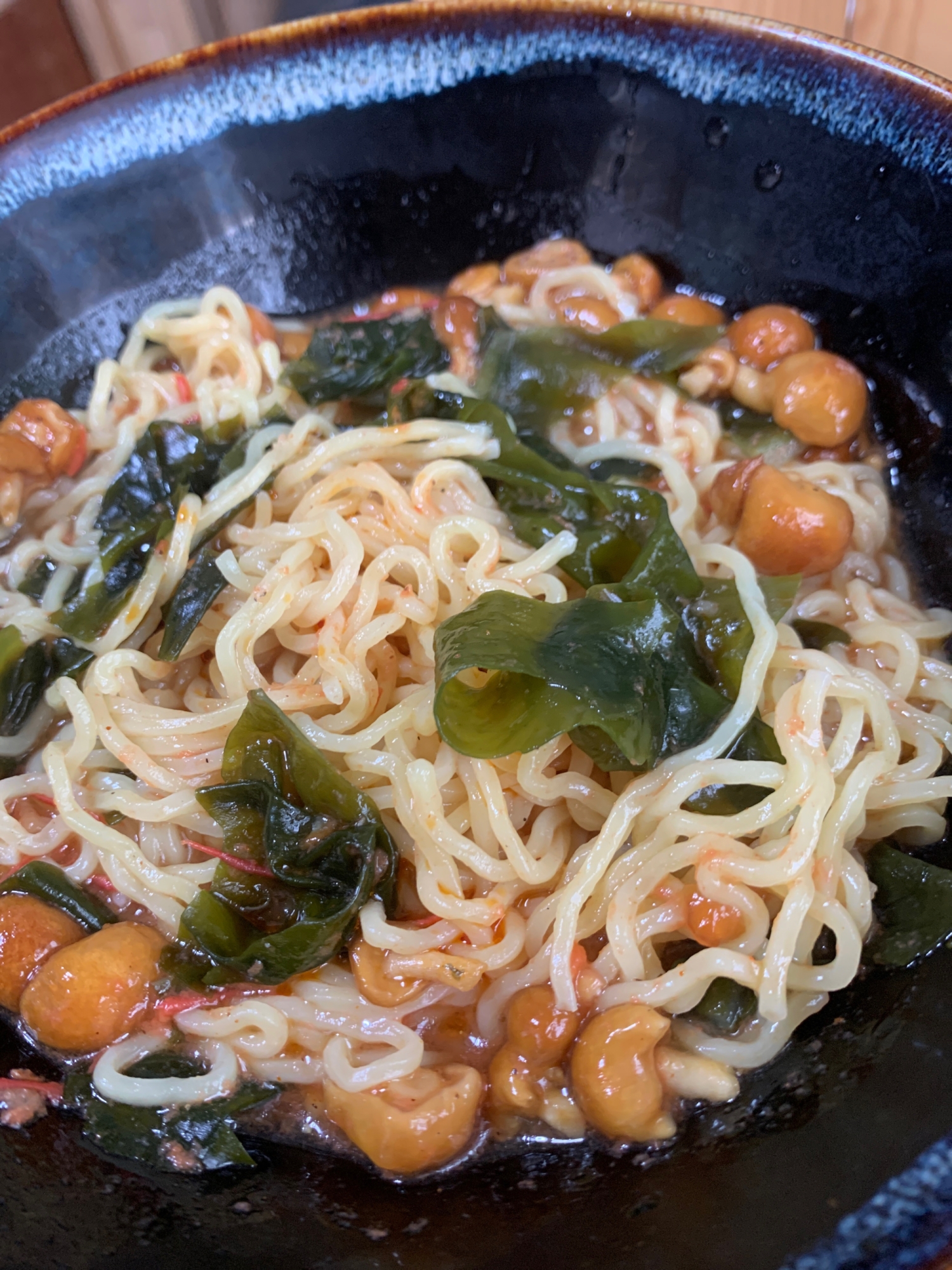 ナメコ、ラーメン