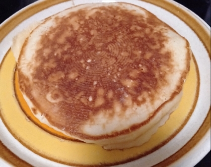 ☆HM使用☆プリンdeもっちもちホットケーキ