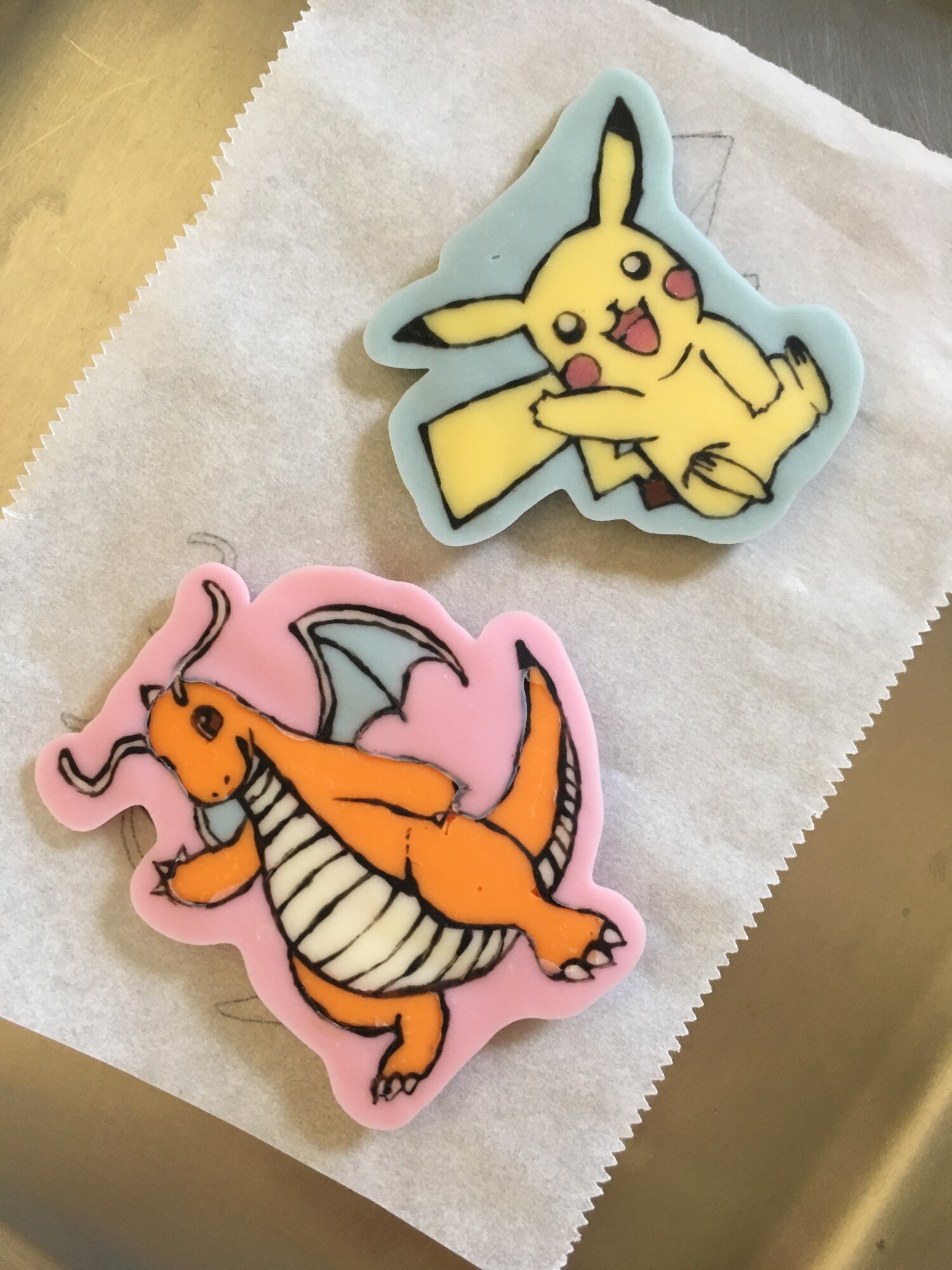 ピカチュウ カイリュウのキャラチョコ レシピ 作り方 By ぽちずし 楽天レシピ ピカチュウ カイリュウのキャラチョコ レシピ 作り方 By ぽちずし 楽天レシピ