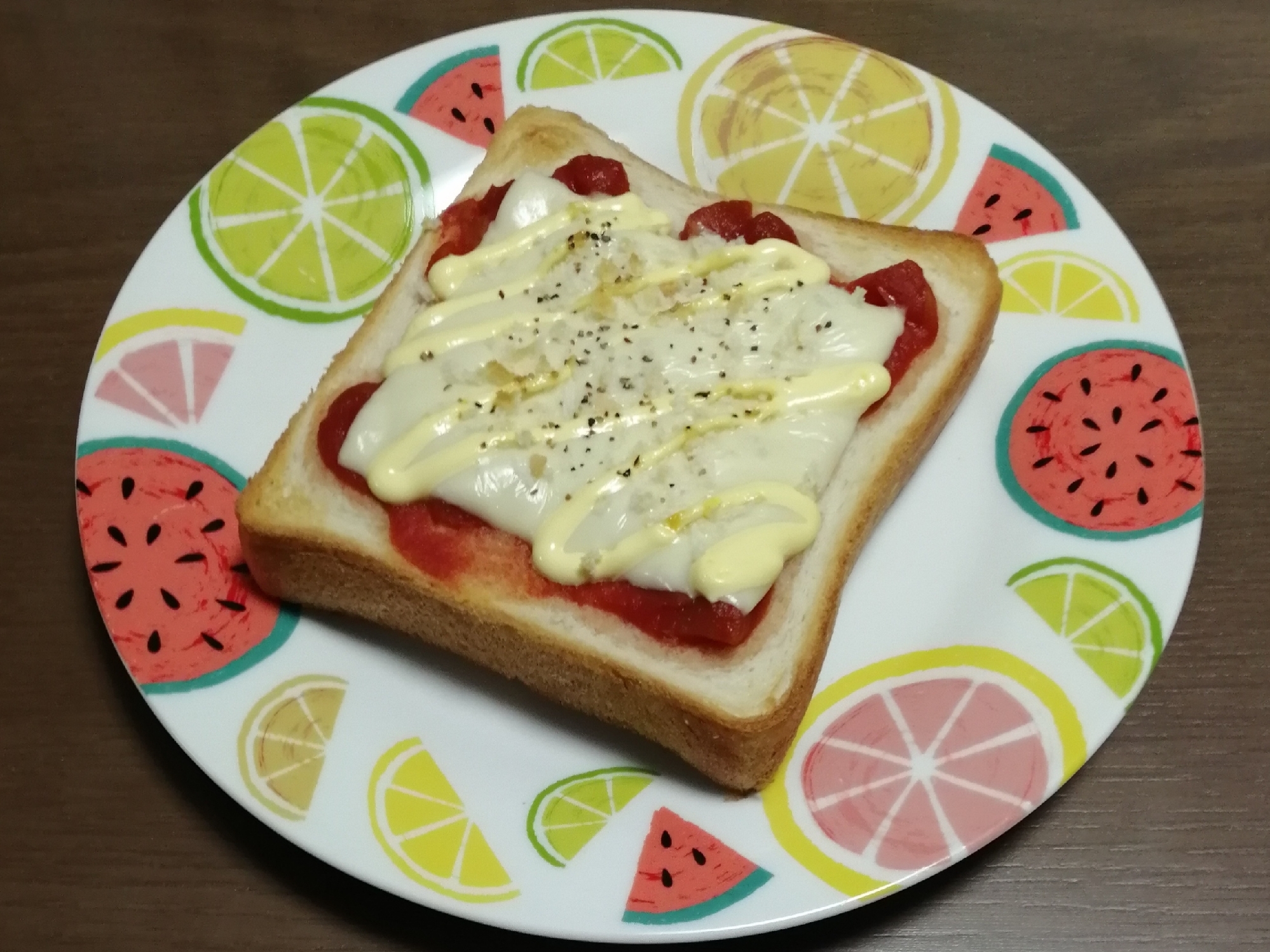 サクサクトマト缶トースト