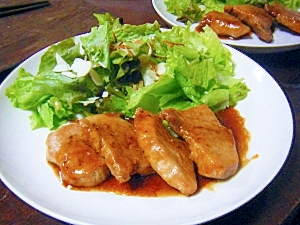 豚もも肉１口カツ用で 照り焼き レシピ 作り方 By メロンパン28 楽天レシピ