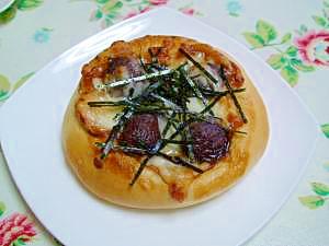 簡単！市販のミートボールでミニ照り焼きピザ♪