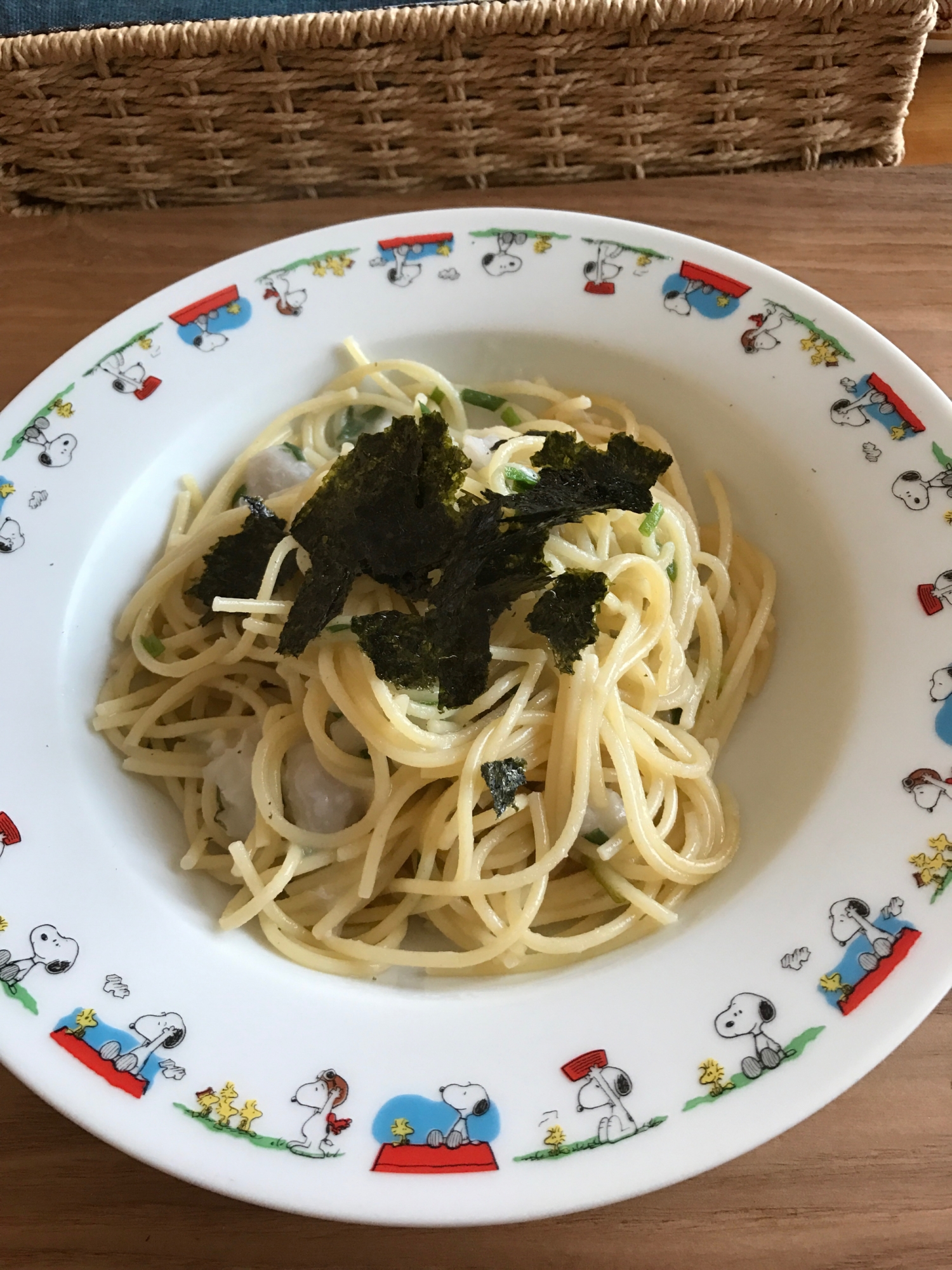 里芋のパスタ