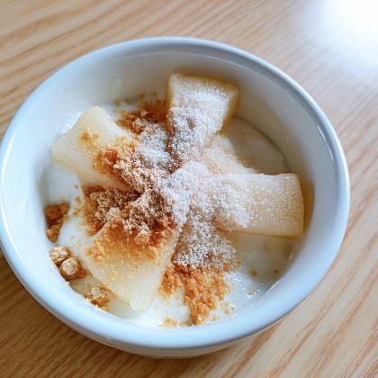 きな粉の風味が良く美味しく頂きました(*^-^*)
おからパウダー入りでヘルシーですね〜♪