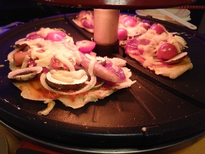 ザイグルでやってみました(^^)こんなピザの作り方があるなんて！良い事を知りました♡おいしかったです。