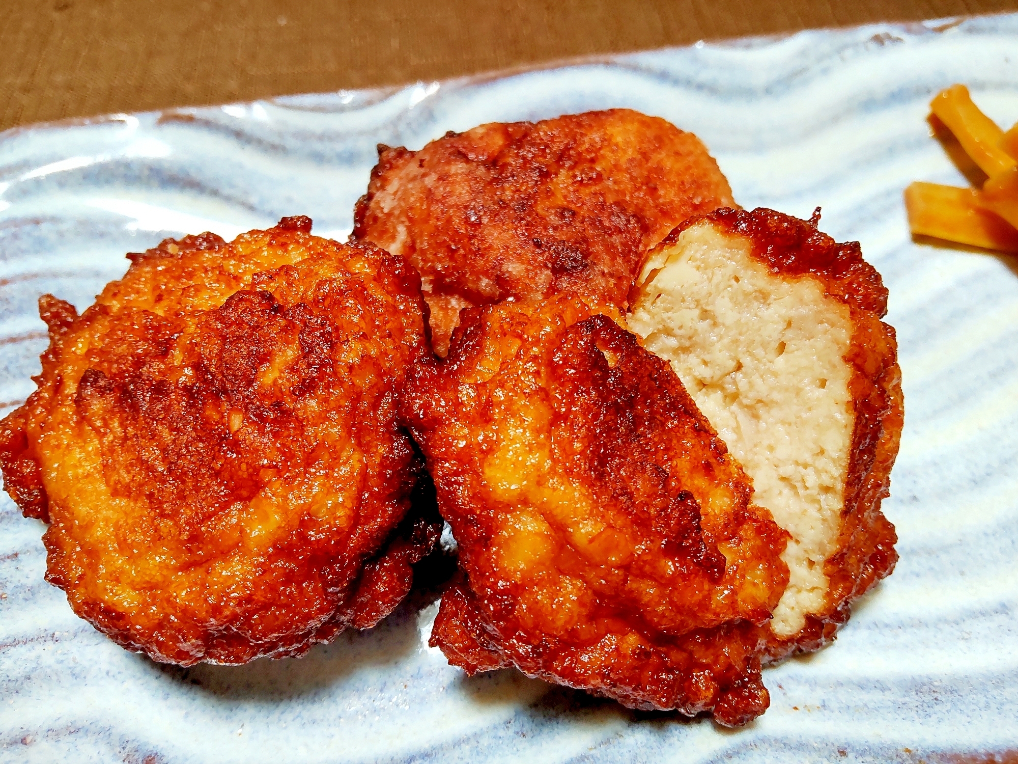 郷土料理おび天をシイラで〜味噌味ふわふわすり身揚げ