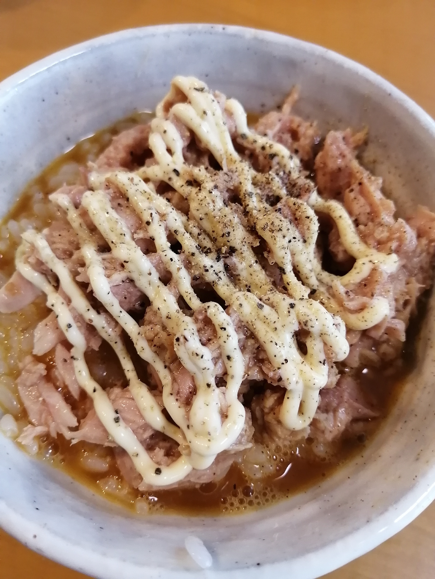 ツナマヨ卵かけご飯