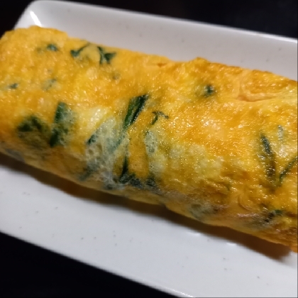 ほうれん草の卵焼き
