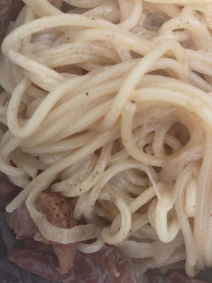 絶品！トリマヨパスタ　120円