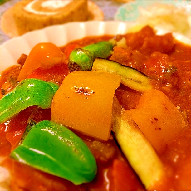 週１カレー（市販ルー、小麦粉不使用）