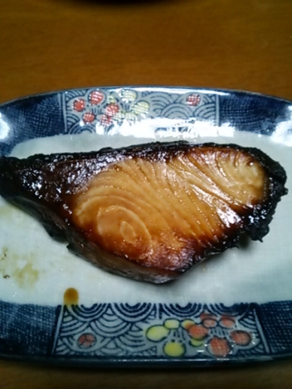 アルミホイルで後片付け簡単 グリルでブリの照り焼き レシピ 作り方 By Canon 楽天レシピ