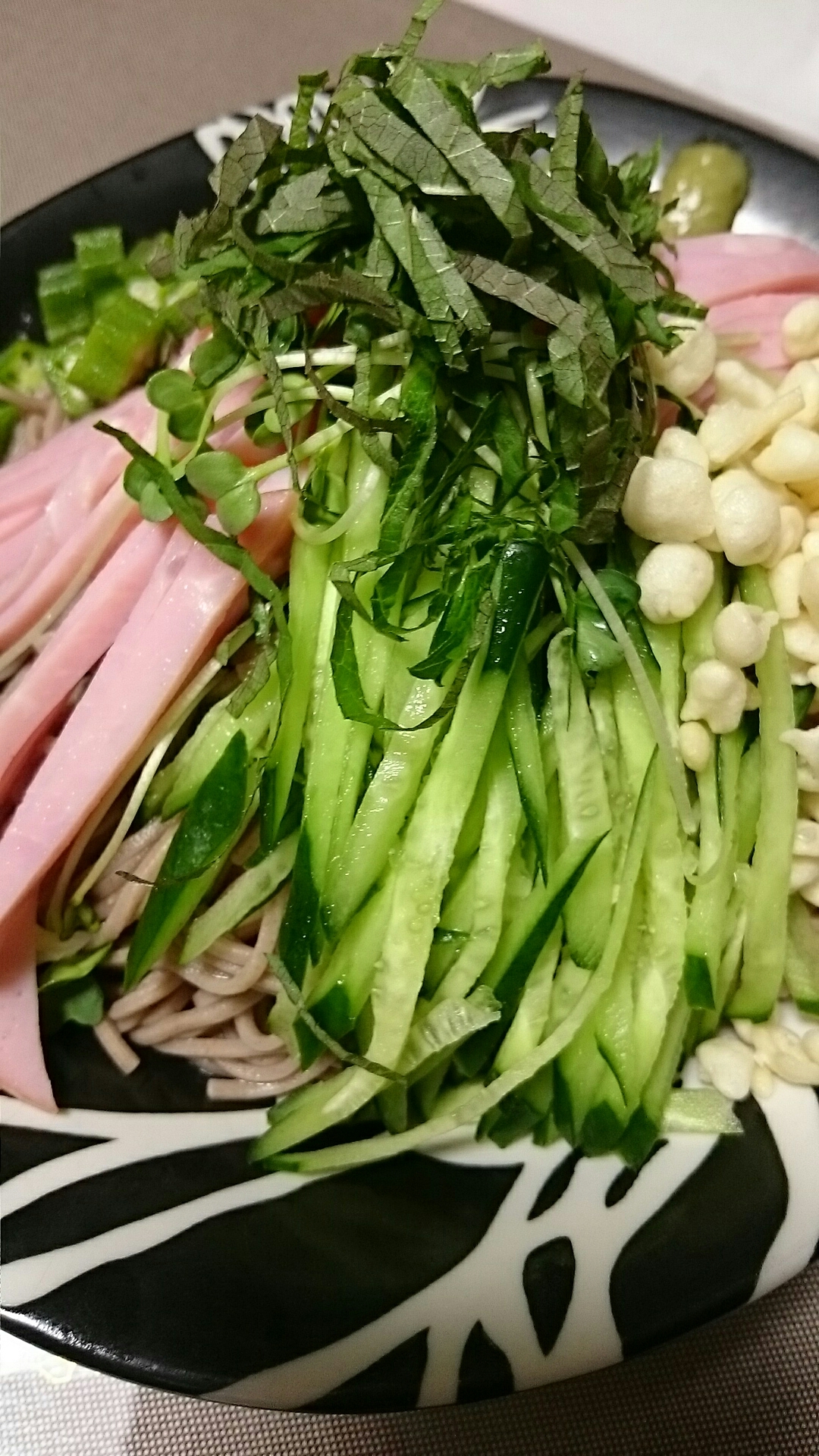 冷やしたぬき〜のっけ盛り♪
