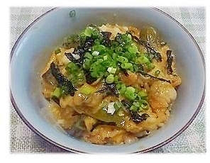 残った天ぷらで天丼！