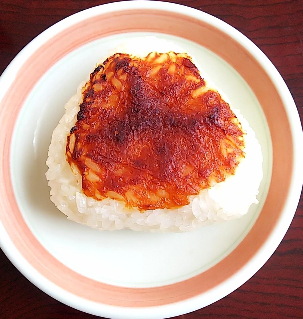 【超簡単】手を汚さず☆味噌焼きおにぎり