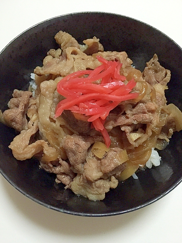 とろとろ玉ねぎ　牛丼♪