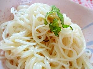 ゆずこしょうそうめん