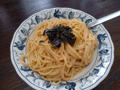 超簡単まぜるだけ♪明太子ふりかけマヨパスタ