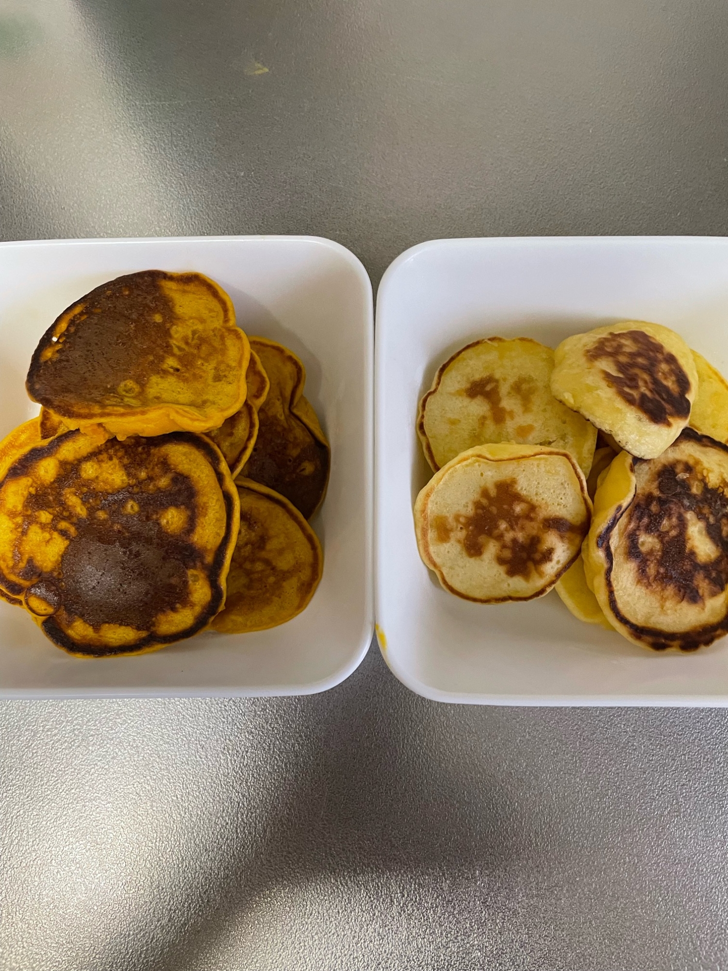 幼児と離乳食 さつまいもとかぼちゃのパンケーキ レシピ 作り方 By すぅちゃちゃん 楽天レシピ 幼児と離乳食 さつまいもとかぼちゃのパンケーキ レシピ 作り方 By すぅちゃちゃん 楽天レシピ