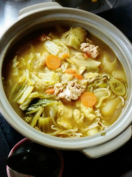 カレー鍋初でしたがとっても美味しかったです☆
ご飯が進みました！
ごちそうさまでした～☆