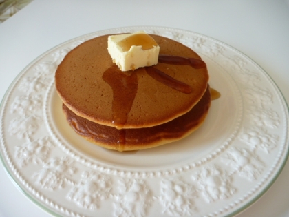 こんにちわ！ホットケーキ大好きな旦那の為に作りました。
ふっくらでモチモチで、美味しく頂きました。簡単なのが良いですね☆
素敵なレシピ☆ありがとうございます♪