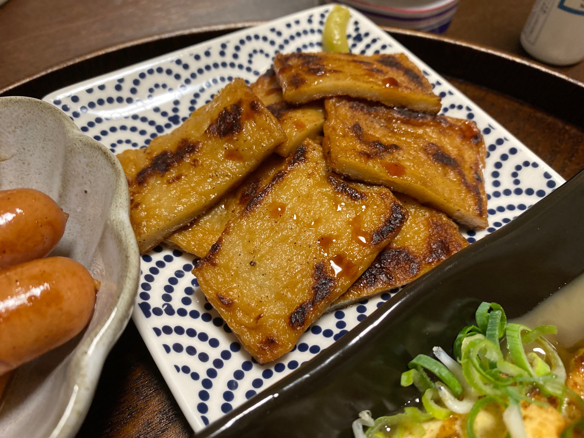 簡単おつまみ⭐揚げはんシンプル焼き！