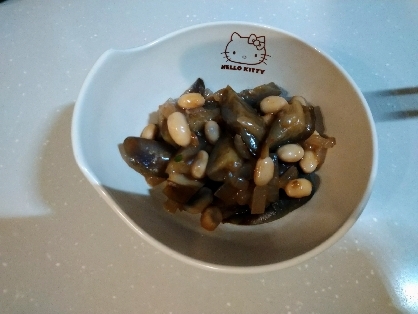 ヘルシー♡レンジで簡単♡大豆のお肉♡麻婆なす