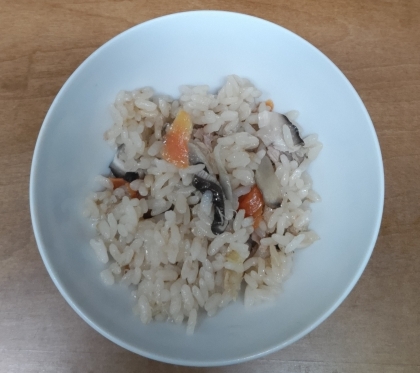 お吸い物リメイク♪炊き込みご飯✧˖°