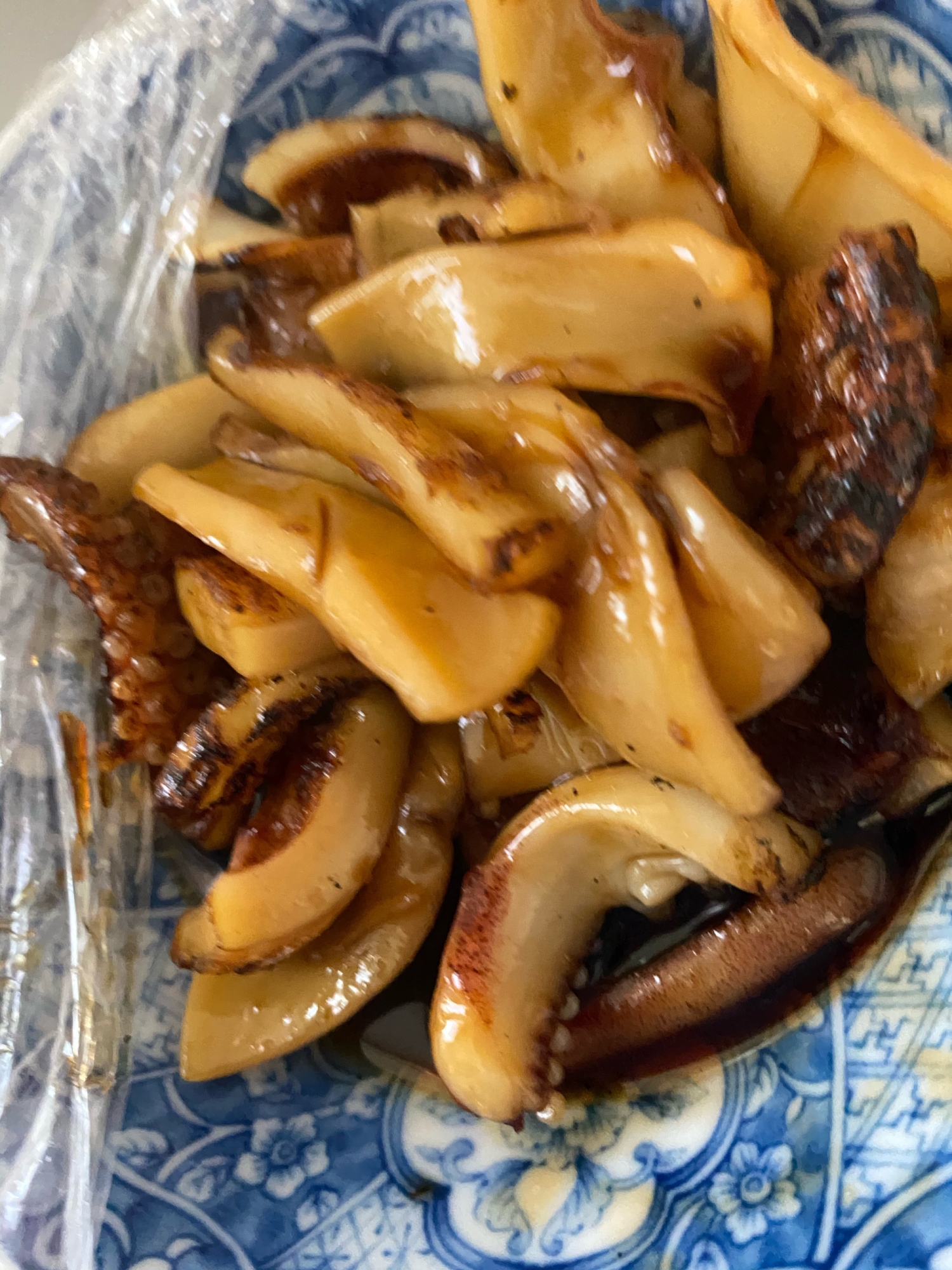 屋台風 甘辛イカ