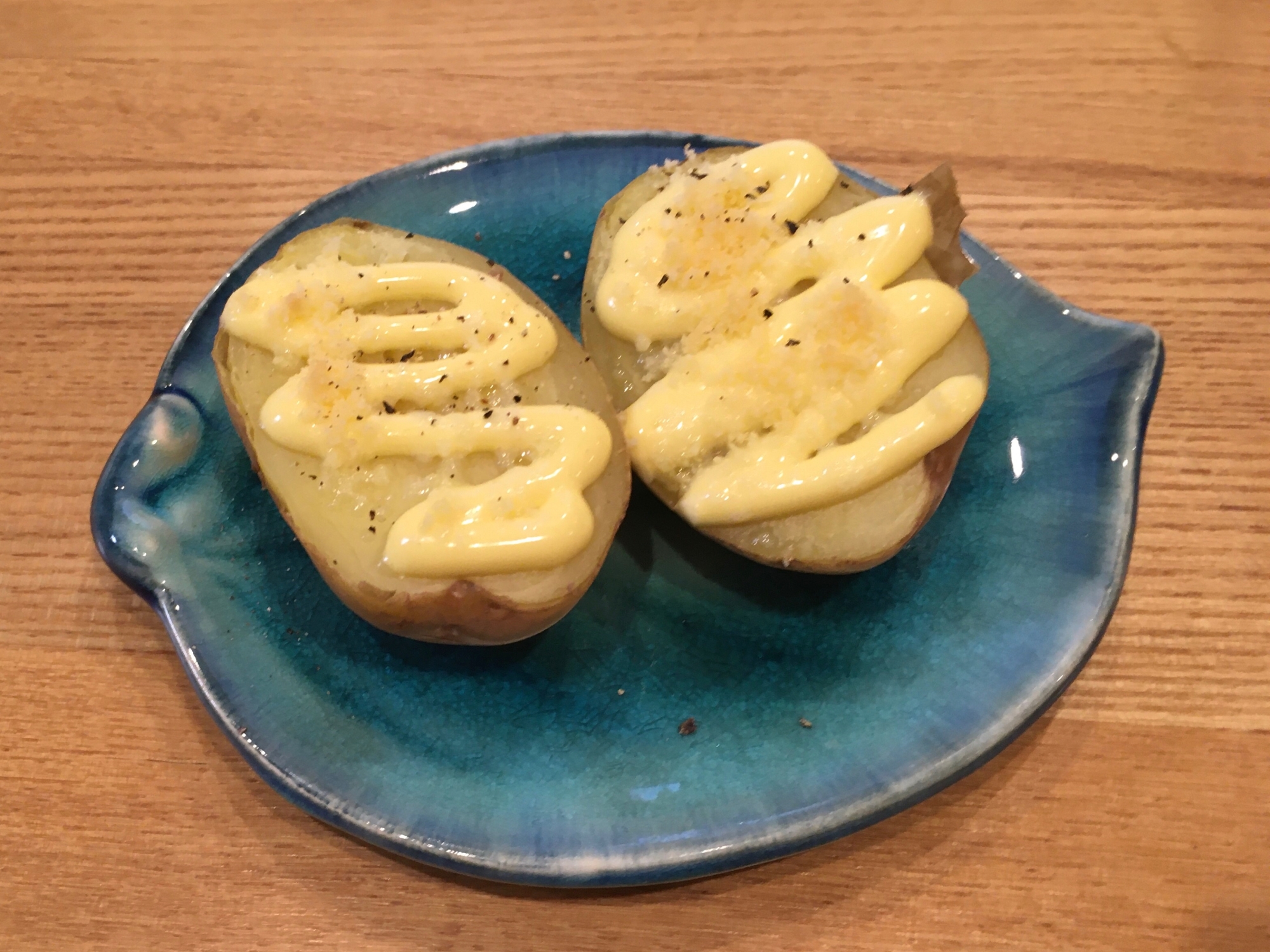 【副菜】新じゃがのマヨチーズ焼き