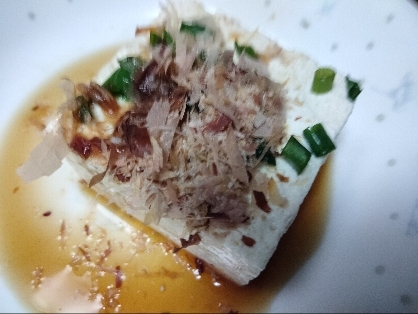 かつお節冷奴
