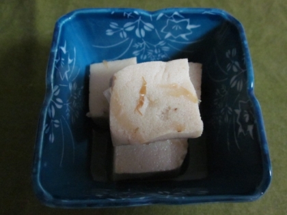 作りおきに最適♪サイコロ高野豆腐の煮物