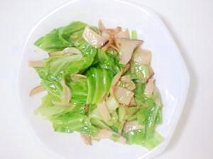 エリンギとキャベツのバター炒め レシピ 作り方 By モモ8475 楽天レシピ