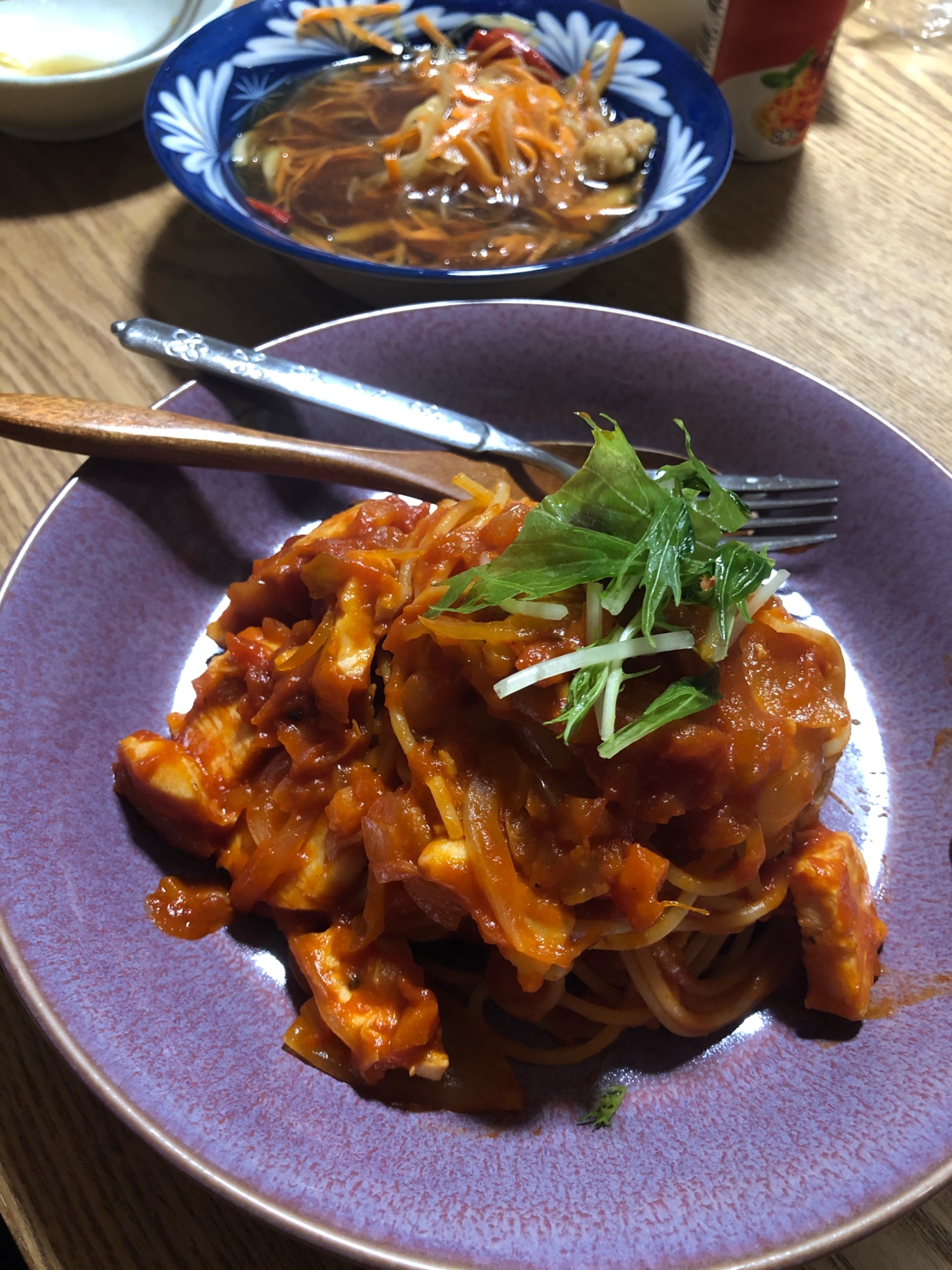 ダイエットレシピ！サラダチキンで簡単アラビアータ