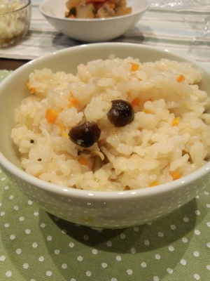 うるち米でおこわご飯☆