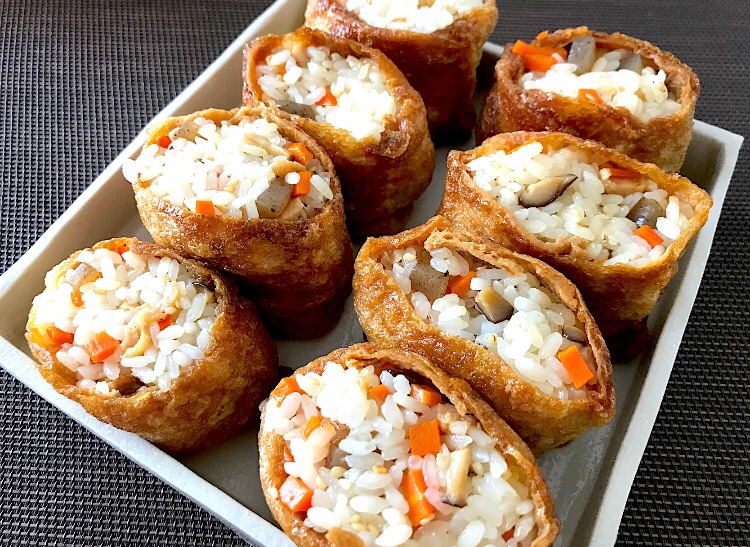 ご馳走!五目いなり寿司☆お正月運動会の稲荷寿司