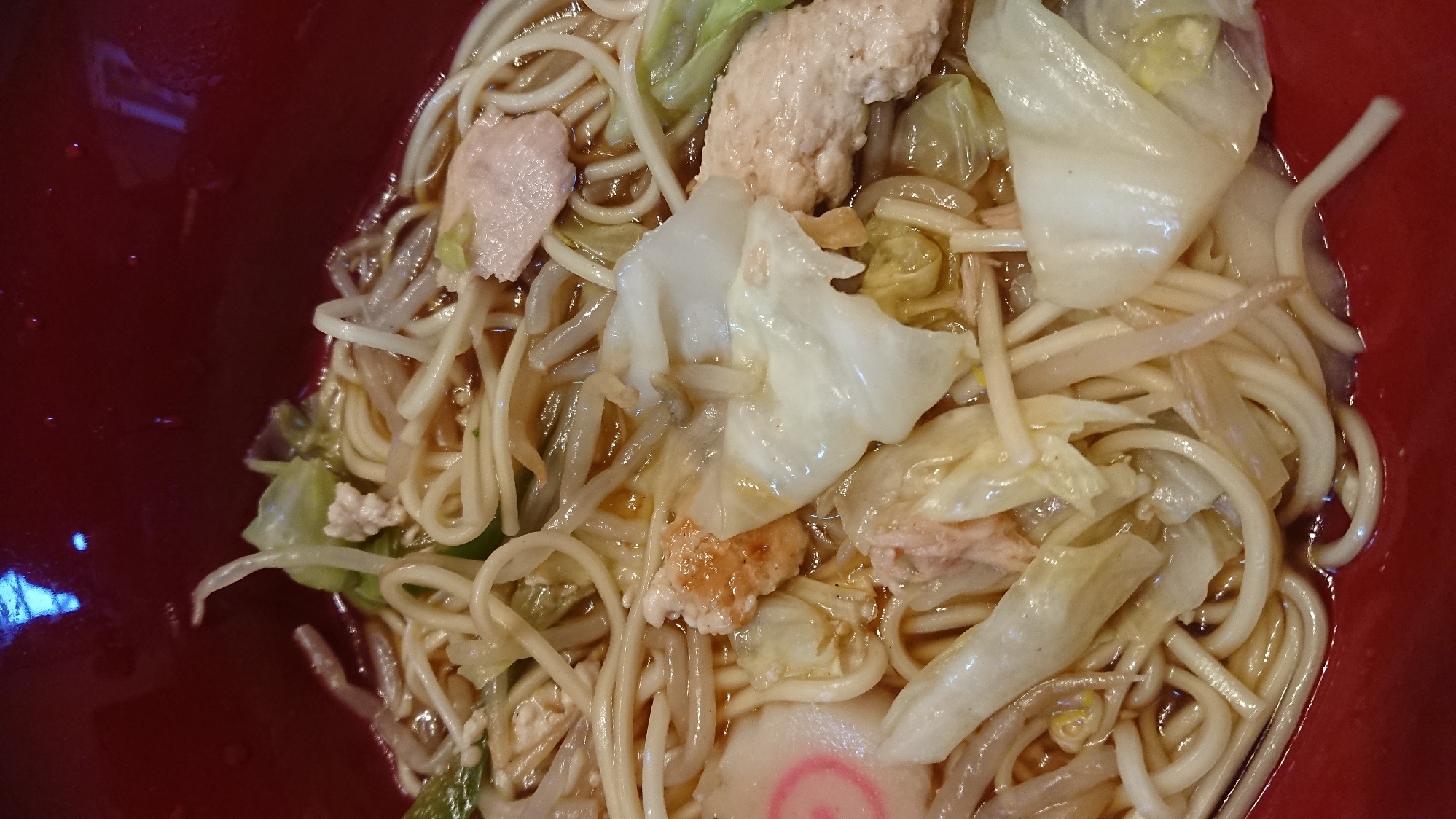 キャベツの中華麺