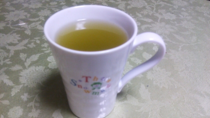 かぼす入りはちみつ緑茶